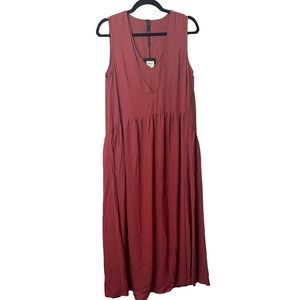 Y.A.S Vinc Drop Waist Mauve Dress NWT